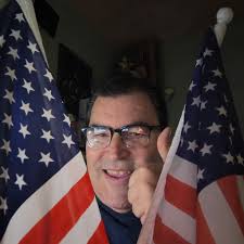 In the spirit of Memorial day this guy did a fly by