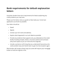 Borrowers are often prompted to write a letter explaining the reasons for credit default. 48 Letters Of Explanation Templates Mortgage Derogatory Credit