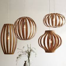 To Get A Better Sense Of Scale Click Thru To Website To See Photos Of Fixtures In Rooms They Re Good Sized Wood Pendant Light Wood Light Fixture Wood Pendant