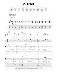 John Legend All Of Me Sheet Music Download Pdf Score 161070