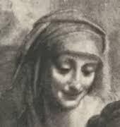 Study for the Head of Saint Anne