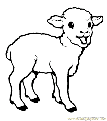 Mother sheep and lamb coloring pages. Little Lamb Coloring Page For Kids Free Sheep Printable Coloring Pages Online For Kids Coloringpages101 Com Coloring Pages For Kids