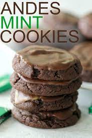 Andes Mint Cookies Recipe Recipe Andes Mint Cookies Mint Cookies Recipes Mint Cookies