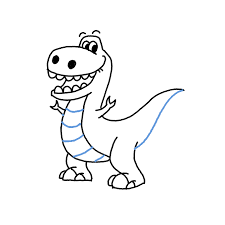 For a more realistic tutorial, check out this video: How To Draw A T Rex Step By Step Easy Drawing Guides Drawing Howtos