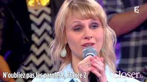 Le tournoi des maestros de n'oubliez pas les paroles est de retour ce samedi 30 mai 2020. N Oubliez Pas Les Paroles Le Depart Emouvant De La Championne Lucile Maziarz Youtube