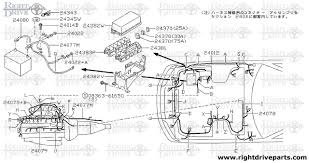 24022 a wire assembly fusible link bnr32 nissan skyline gt r