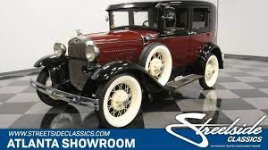 1930 Ford Model A Sedan Classic Vintage Chrome Fomoco Model A Flat Head Manual Transmission Burgundy Trucks For Sale Cars Trucks Automatic Cars
