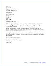 Free Letter Of Introduction Template Introduction Letter Business Letter Format Cover Letter For Resume