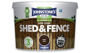 We will do our best to got your. Buy Johnstone S Shed Fence Paint 9 Litre Dark Oak Shed And Fence Paint Argos