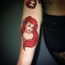 Check out our ariel tattoo selection for the very best in unique or custom, handmade pieces from our digital shops. Bali Tattoos Of Ariel The Little Mermaid Tattlas Bali Tattoo Guide