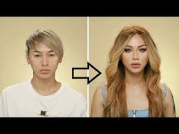 Indian male to female makeup malaysian bridal makeup artists makeup to transform himself into female. Guy To Girl Makeup Transformation Youtube Male To Female Makeover Male To Female Transformation Female Transformation