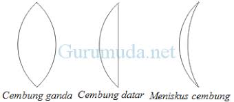 Cermin ini memiliki sifat menyebarkan cahaya atau yang disebut dengan divergen. Lensa Cembung Fisika Smp