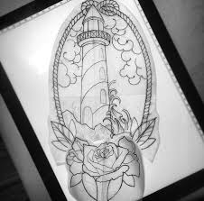 Black And White Lighthouse Tattoo Designs Lighthouse Tattoo Design Lighthouse Tattoo Tattoo Designs Tattoos