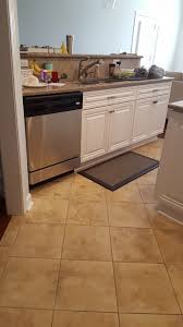 White dove and classic gray are pretty together. White Dove Kitchen Island 2 Cabinet Girls