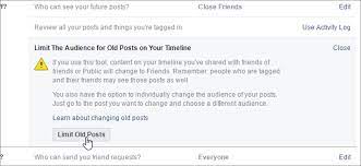 It's possible to limit the visibility of old photos and posts by making them private instead of deleting them entirely. How To Make All Your Past Facebook Posts More Private