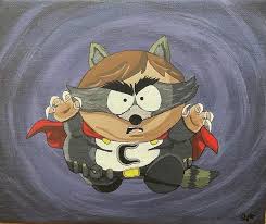 Eric Cartman as the coon Painting by Ericka Moreno