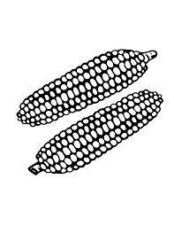Download and print corn coloring pages for kids! 7 Free Food Coloring Pages All Esl