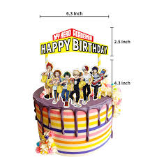 Candy buffet kota kinabalu sabah: My Hero Academia Birthday Party Supplies Happy Birthday Banner Cake Inserts Theme Party Cake Toppers Gift Set Anime Party Decorations Party Supplies Toys Games Ravsnedkeren Dk