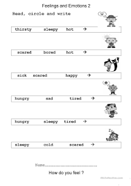 Feelings And Emotions Worksheet Free Esl Printable Worksheets Made By Teachers Feelings And Emotions Feelings Kindergarten Worksheets Printable