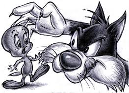Zdrer456 S Deviantart Gallery Cartoon Pencil Drawing Painted Rock Animals Sylvester