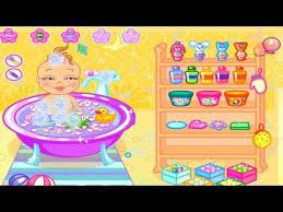 Give her a shampoo and a refreshing body wash. Baby Bathing Game For Little Kids To Play Online Baby Bathing Time To Sleep Baby Bath Games For Little Kids Little Kids