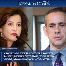 A SOCIEDADE ENCERRADA ENTRE ROBERTA RANGEL, MULHER DE TOFFOLI, E WALFRIDO  WARDE, ADVOGADO DO BANCO MASTER Para conferir a matéria na íntegra, acesse  nosso site. O link está disponível na bio. Leia