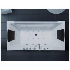 La serie di vasche rettangolari in acrilico polysan sono offerte in lunghezze da 175 fino a 200 cm e nelle larghezze da 74 fino a 120 cm. Bagno Italia Vasca Idromassaggio Da Bagno 170x80 Full Optional Doppia Pompa Riscaldatore Termostatico Eprice