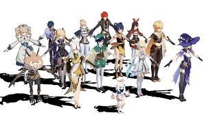原神 模型下载 注目のゲーム 原神 に登場するキャラクターの3dモデル14体が無料配布中 mmd pmx 形式 3d モデル mmd モデル 神