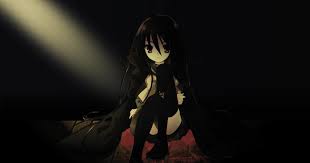 Pin On Dark Anime Girl