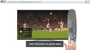 Lg Webos Tv Learn How To Use Live Zoom Feature In Your Lg Tv Youtube
