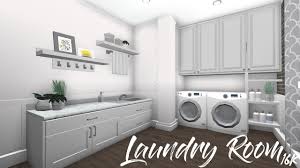 Roblox Welcome To Bloxburg Laundry Room Youtube Luxury House Plans Tiny House Layout Bedroom House Plans