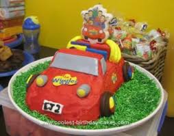 Di dicki do dum 5. Cool Homemade Wiggles Big Red Car Birthday Cake