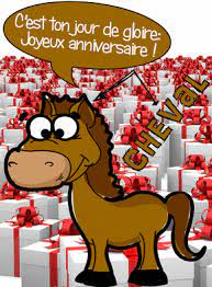 Pour un anniversaire 100% cheval ou poney, optez pour notre thème mon cheval. Carte Jour De Gloire Joyeux Anniversaire Envoyer Une Carte Anniversaire Z Animaux Des 0 99 Merci Facteur