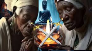 Men Koman mambo Jacqueline tap bay yon bèl prestasyon vodou nan  latibonit,Original mambo Jacqueline