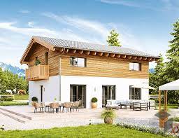 Holz der langsam wachsenden fichte aus. Modernes Alpenlandisches Haus Style At Home Fassade Haus Holzhaus Fertighaus