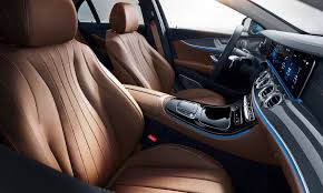 This is similarly unique in this vehicle category to the selection of trim elements and ambient lighting to. The New Mercedes Benz E Class