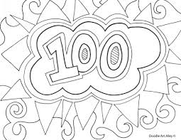 100 Days Of School Coloring Pages Free School Days Drawing At Getdrawings Valentines Day Coloring Page Kindergarten Coloring Pages School Coloring Pages