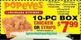 Free Printable Popeyes Chicken Coupons Popeyes Chicken Mcdonalds Coupons Free Printable Coupons
