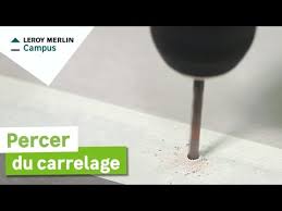 Comment Percer Du Carrelage Leroy Merlin Youtube