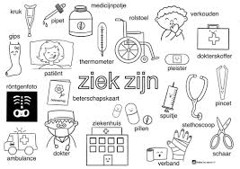 Sanne Anneveldt On Instagram Als Ze In De Kleuterklas Van Mijn Dochter Bezig Zijn Met Het Thema Ziek Zijn Maak Ik Da Thema Rontgenfoto S Alfabet Kleurplaten