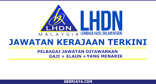Lembaga hasil dalam negeri (lhdn) menawarkan beberapa jawatan kosong kepada warganegara malaysia yang berkelayakan. Jawatan Kosong Lhdn Lembaga Hasil Dalam Negeri