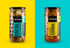 Check Out The Eye Catching Packaging For These Olives Food Packaging Design Jar Packaging Packaging Labels Design