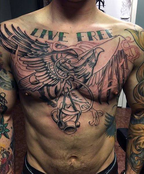 90 Amazing Bald Eagle Tattoo Designs for Men