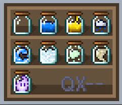 Everything In A Bottle Resprites Unfortunately The Shelf Makes The Cloud Look Bad R Terraria