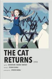The Cat Returns Film Posters Minimalist Movie Posters Minimalist Studio Ghibli Poster