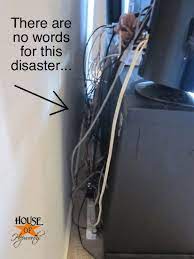 Earlier this year, our tv was a mess and my wife danielle did not like how it looked. How To Mount Your Tv To The Wall And Hide The Cords House Of Hepworths