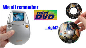 The dvd (common abbreviation for digital video disc or digital versatile disc) is a digital optical disc data storage format invented and developed in 1995 and released in late 1996. When Mini Dvd Tried To Go Big Youtube