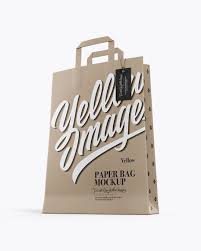 Download Kraft Bag W Label Mockup Half Side View In Bag Sack Mockups On Yellow Images Object Mockups Mockup Free Psd Kraft Bag Free Psd Mockups Templates PSD Mockup Templates