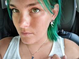 I'm obsessed with my new earrings