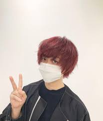 タナカクミコ pizzicato pacto on instagram ショートマッシュ チェリーレッド 可愛い pizzicatopacto pizzicato チェリーレッド ショートマッシュ メンズヘア あほの坂田 歌い手 歌い手 顔 ひきまる